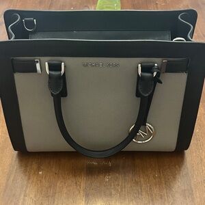 Michael Kors Black and Gray purse